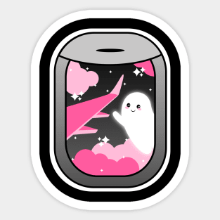 Ghost Plane Sticker